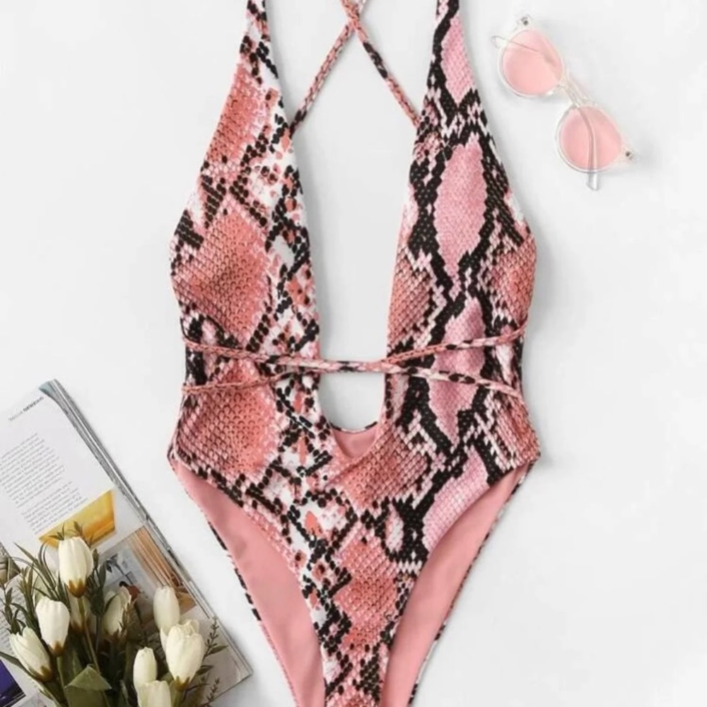 Snakeskin Swimsuit